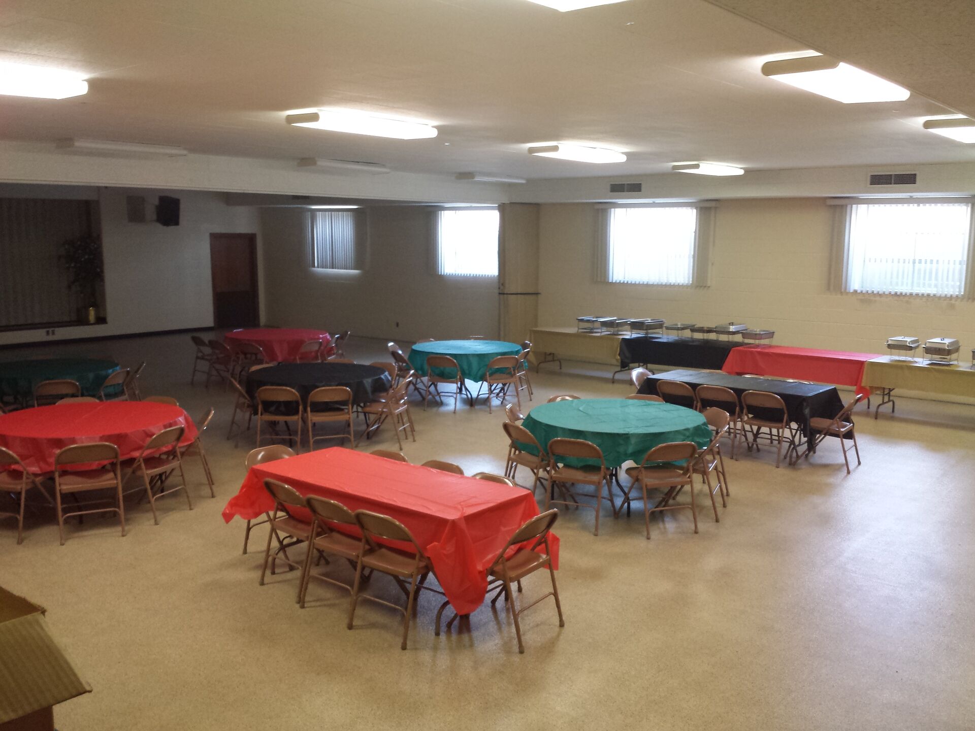 Church fellowship space