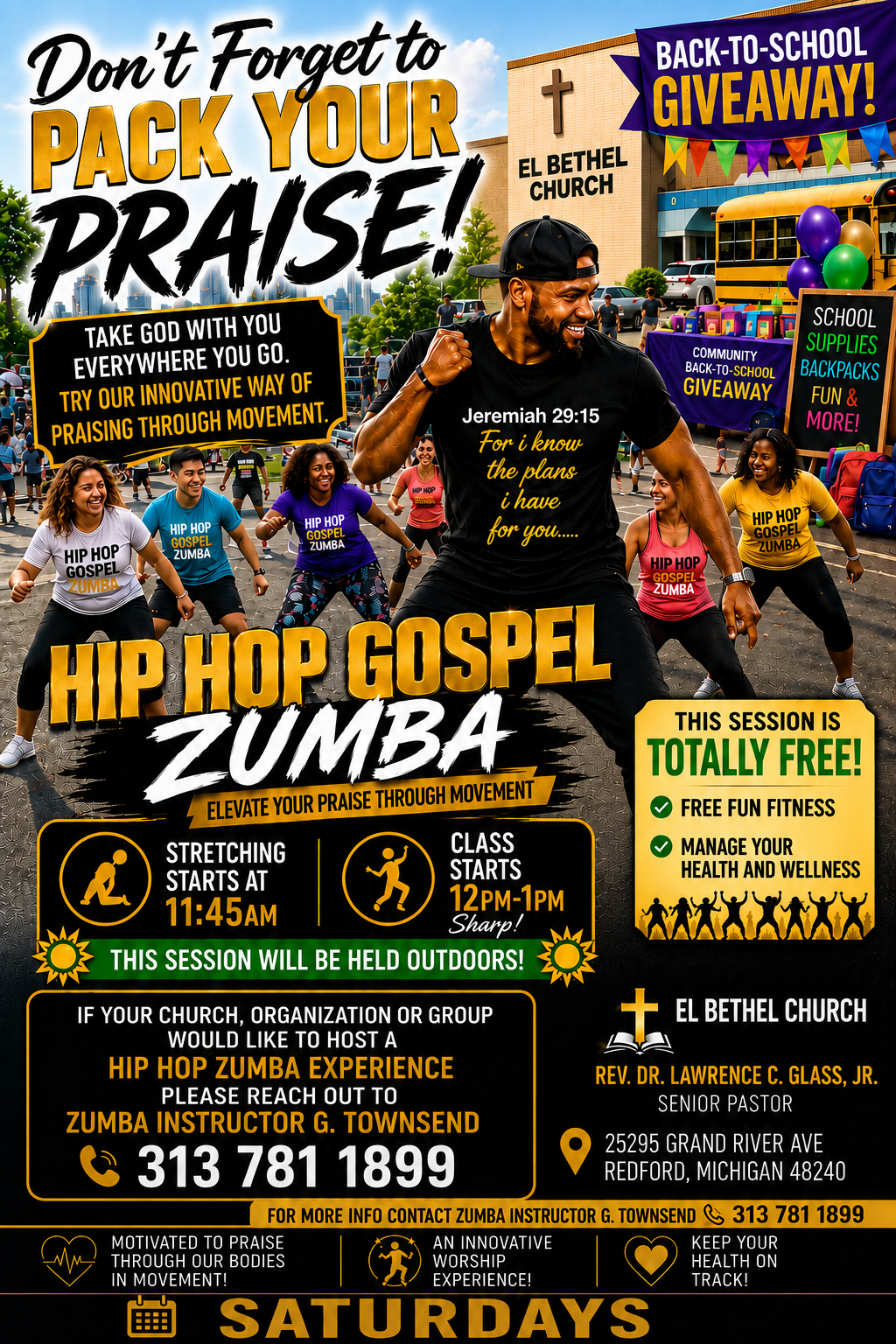 Hip Hop Gospel Zumba — Pack Your Praise!