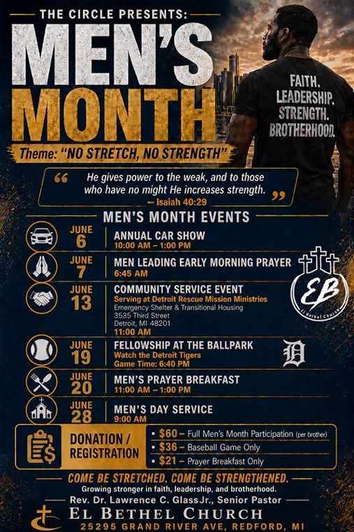Men's Month 2026 — "No Stretch, No Strength"