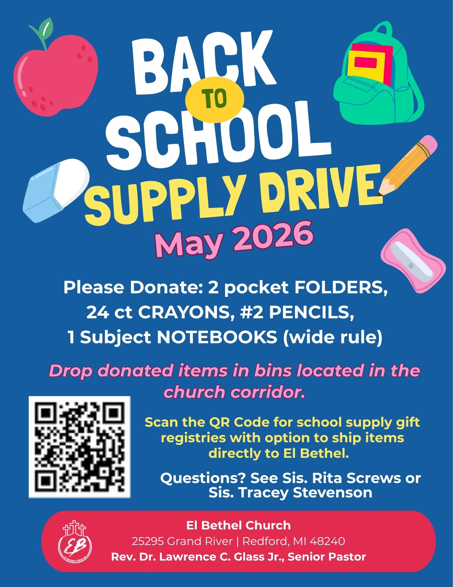 Back to School Supply Drive