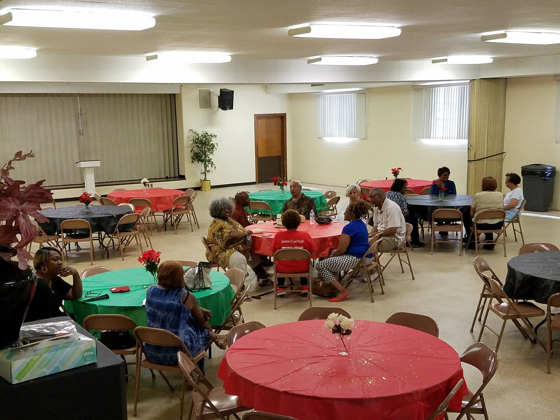 Church fellowship event