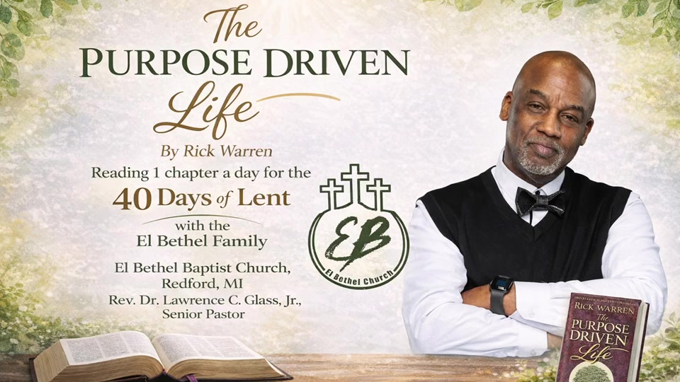 Pastor Glass - Purpose Driven Life Reading