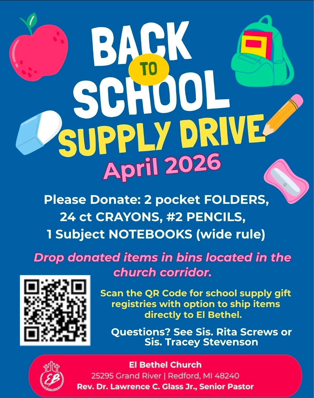 Back to School Supply Drive